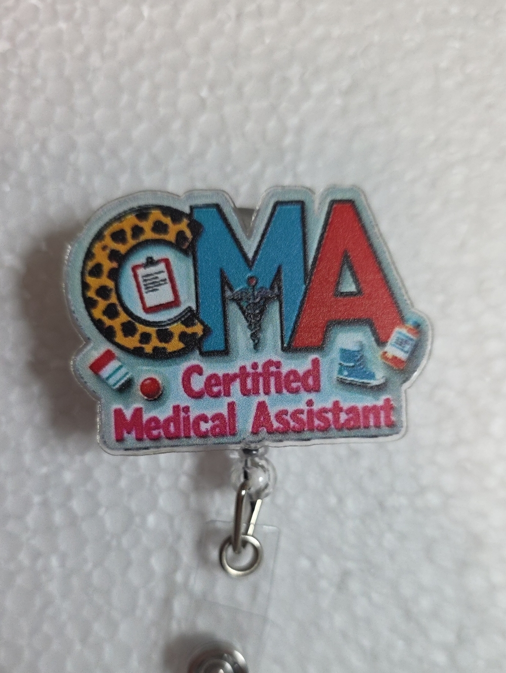 Certified Medical Assistant Badge Reel